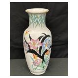 Multicolored Floral and Butterfly Motif