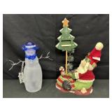 Collectible Glass Snowman