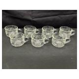 Vintage Jeanette Glass Punch Bowl and Cups