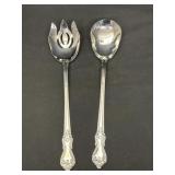 Reed and Barton Heritage Serving Spoon and Fork