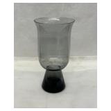 Smoke Glass Edwin Vase 1960's