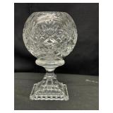 Vintage led Crystal Roll Bow Pedestal Stem