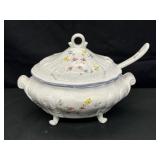 Safari Hand Painted Large Soup Tureen Set