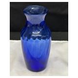 Vintage Indiana Glass Cobalt Blue Vase