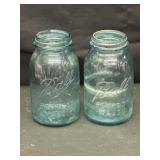 Vintage Ball Perfect Blue Mason Jars