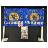 1998 NCAA Champions KY Flags and Unopened VHS