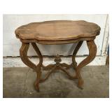 Vintage Victorian Palor Table with Cabriole Legs