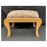 Vintage Wood Footstool