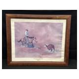 The American Quarter Horse Cutting Picture