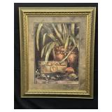 Framed Steel Life Painting