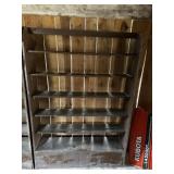 Wooden Storage Rack 4ft W x 5ft T x 8in D