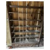 Wooden Storage Rack 4ft W x 5ft T x 8in D