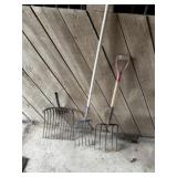 Razor Back Hay Forks