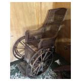 Antique Wheel Chair with a Potty