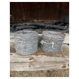 2 Rolls Barbed Wire