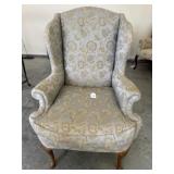 Upholstered Wing Back Chair