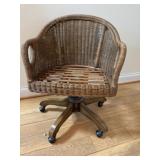 Wicker Office Chair