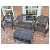 Wicker Porch Set