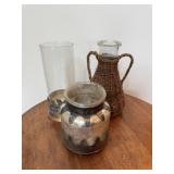 3 Decorative Vases