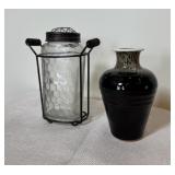 Pottery & Glass Bottle