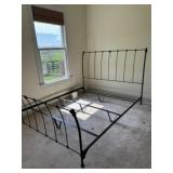King Size Wrought Iron Bed