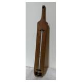 Vintage Wooden Thermometer