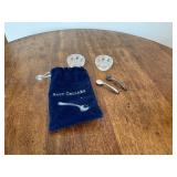 Set of Bohemian Salt Cellars