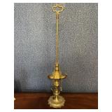 Antique Italian Brass Bouilette Lamp