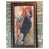Horse Painting by Crute