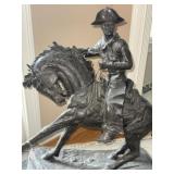 Frederick Remington Horse Cowboy Statue