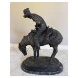 Norther by Frederick Remington Horse Statue