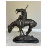 Jesse E Fraser Indian Horse Statue