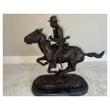 Trooper of the Plaines by Frederick Remington