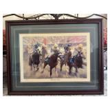 The First Turn Horse Print