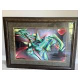 Abstract Horse Print by Ryan Maple