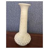 Milk Glass Flower Vase