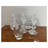 Candle Holders & Glassware