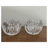 Pair Mikasa Votive Cande Holders