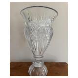 Shannon Crystal Pedestal Vase 16'x10'