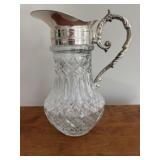 Italian Glass Claret Jug
