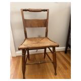Victorian Rush Seat Side Chair