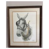Great Kate Horse Print by C Don Ensor