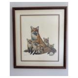 Red Fox Print by Ray Harm