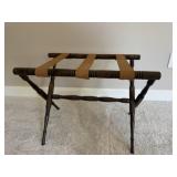 Wooden Luggage Rack