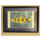The Beatles Yellow Submarine Print