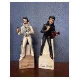 2 Collectible Elvis Bottles