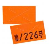 Fluorescent Red Pricing Labels