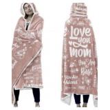 Hooded Blanket for Mom