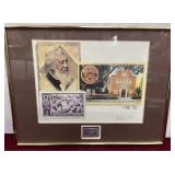 Centennial of Baseball Signed Illustration