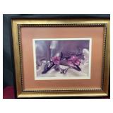 Cherry Blossom with Butterflies Framed Picture